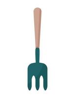 garden fork design vector