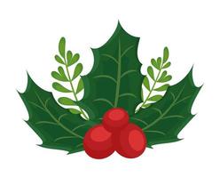 great mistletoe design vector