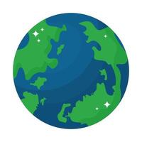 planet earth design vector