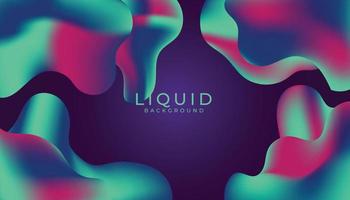 Abstract Colorful Fluid Shapes Wallpaper Background can be use for any purpose vector