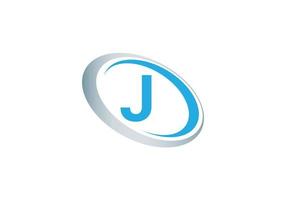 this is creative letter J icon logo design vector