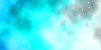 Light BLUE vector layout with bright stars.