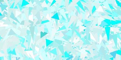 Light BLUE vector template with triangle shapes.