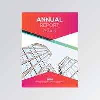 Annual Report Corporate, creative Design vector