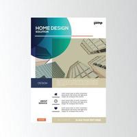 Corporate poster Layout Design Template vector