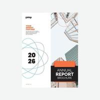 Annual Report Corporate, creative Design vector