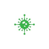 Bacterial Probiotic icon vector flat design