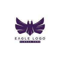 eagle wing logo design vector