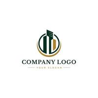 building construction logo design vector