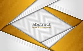 Abstract modern futuristic white background with line gold gradient vector
