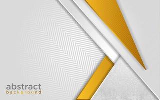Abstract modern futuristic white background with line gold gradient vector