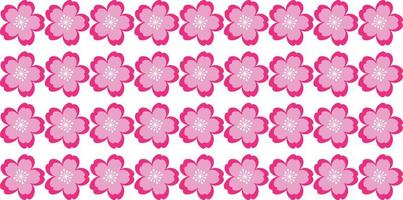 flower pattern background design vector