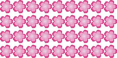 flower pattern background design vector