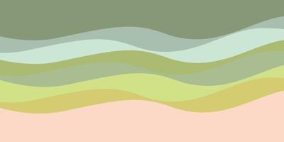 color suave de fondo de onda abstracta vector