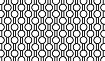 Seamless dotted pattern. Circle motif and black and white stripes. Modern style pattern design. Can be used for posters, brochures, postcards, and other printing needs. Vector illustration