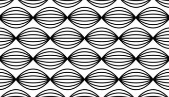 Black and white seamless pattern. Classic style pattern design. Can be used for posters, brochures, postcards, and other printing needs. Vector illustration