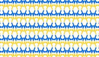 Minimalist seamless pattern in blue and yellow colors. Simple repeating pattern design. Can be used for posters, brochures, postcards, and other printing needs. Vector illustration