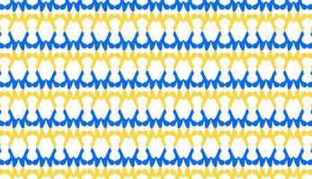 Minimalist seamless pattern in blue and yellow colors. Simple repeating pattern design. Can be used for posters, brochures, postcards, and other printing needs. Vector illustration