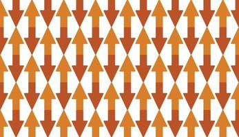 Arrow seamless pattern. Elegant arrow motif. Minimalist pattern design. Can be used for posters, brochures, postcards, and other printing needs. Vector illustration