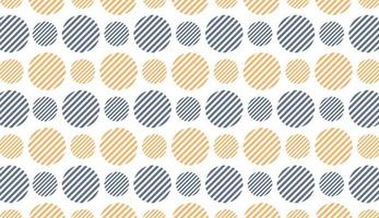 Striped circle seamless pattern. Minimalist pattern design. Can be used for posters, brochures, postcards, and other printing needs. Vector illustration