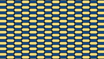 patrón transparente repetitivo azul y amarillo. diseño de patrón minimalista. se puede utilizar para carteles, folletos, postales y otras necesidades de impresión. ilustración vectorial vector