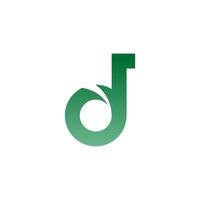 Letter D logo icon design concept vector