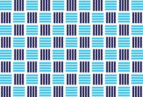 Abstract blue geometric shapes seamless pattern vector
