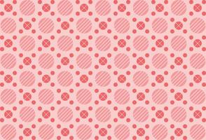 Abstract pink geometric shape seamless pattern vector