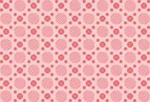 Abstract pink geometric shape seamless pattern vector