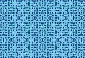 Abstract blue geometric shapes seamless pattern vector