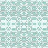 flat islamic line pattern design vector