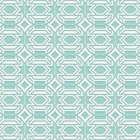 flat islamic line pattern design vector