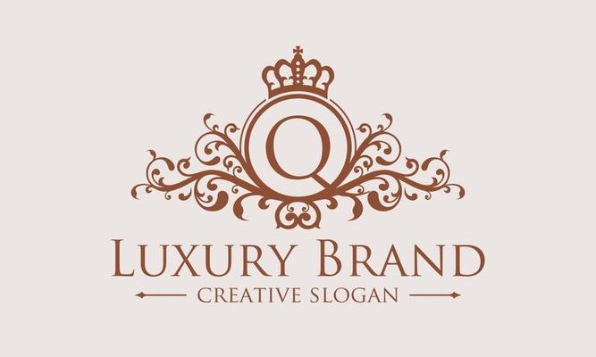 LV Letter Luxurious Brand Logo Template, for Restaurant, Royalty