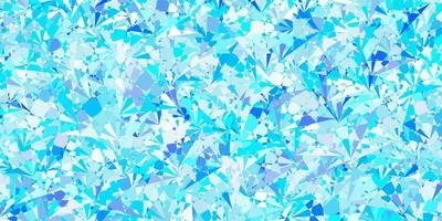 Light BLUE vector texture with random triangles.