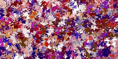 Light multicolor vector background with polygonal forms.