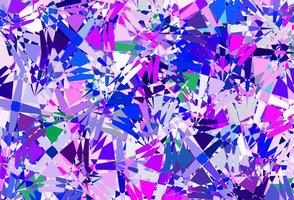 Dark Multicolor vector texture with random triangles.