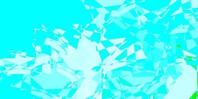 Light Blue, Green vector layout with triangle forms.