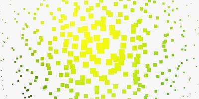 Light Green, Yellow vector background in polygonal style.