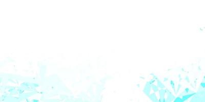 Light Blue, Green vector background with triangles.