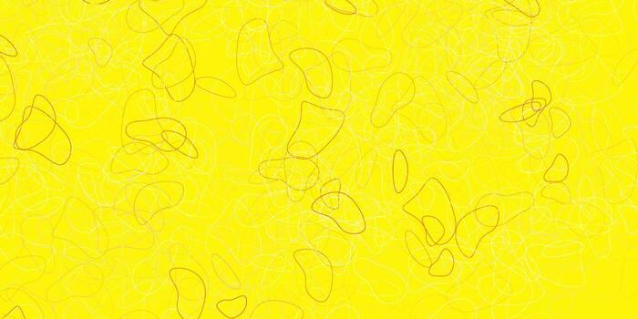 Fondo de vector naranja claro con formas aleatorias.