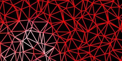 Light red vector gradient polygon texture.