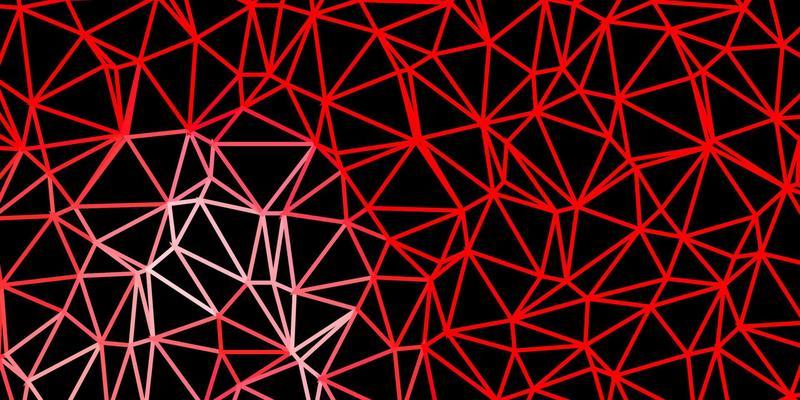 Light red vector gradient polygon texture.