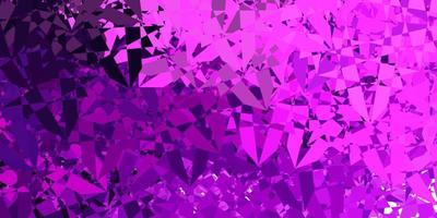 Light Red vector texture with random triangles.