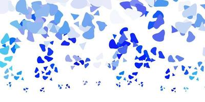 Light blue vector background with random forms.