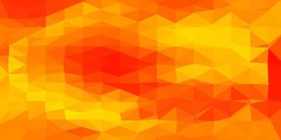 Light orange vector geometric polygonal wallpaper.