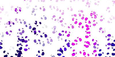 Light purple vector background with random forms.