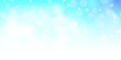 Light BLUE vector pattern with circles.