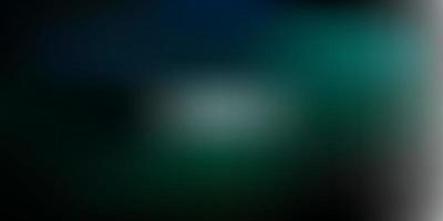 Dark blue, green vector gradient blur backdrop.