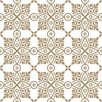 Decorative monochrome pattern vector