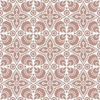 Decorative monochrome pattern vector